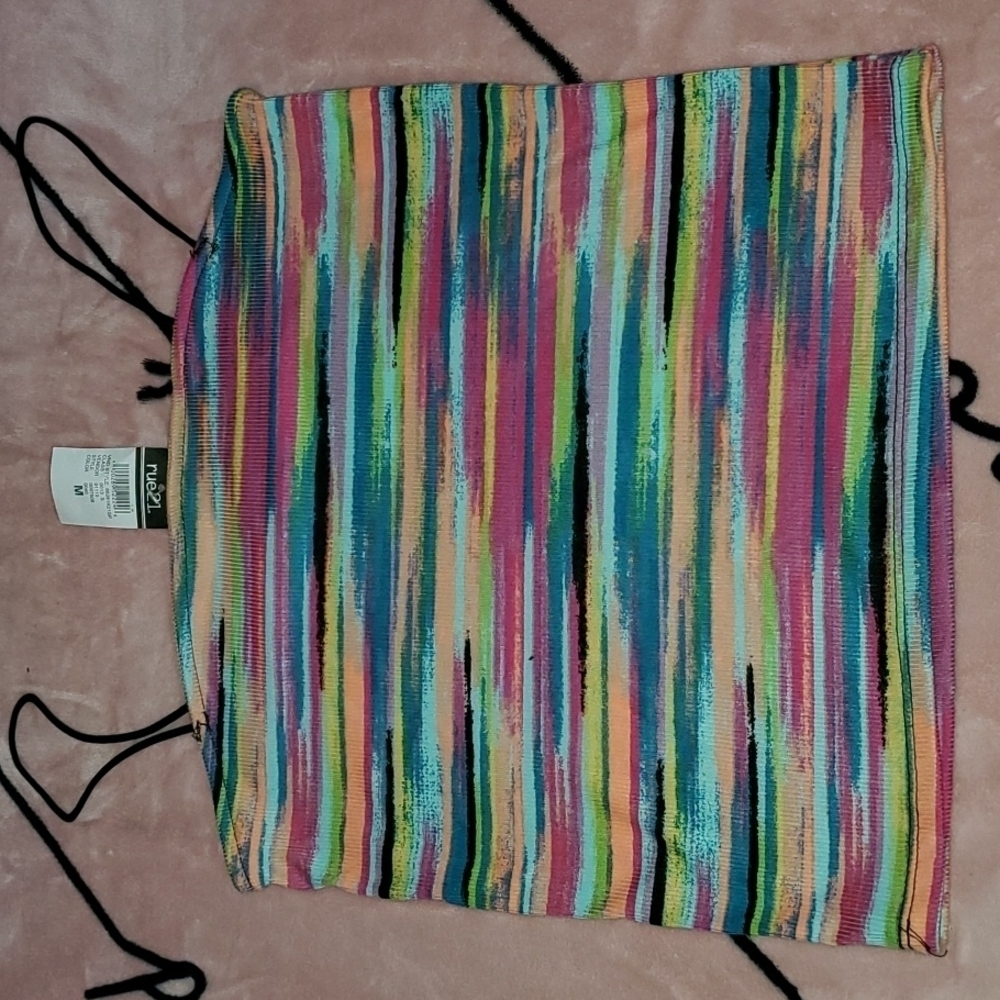 Med Nwt striped tank top